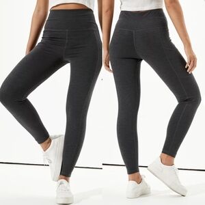 American Eagle Gray Everything Pocket Legging, Size Large (Regular)